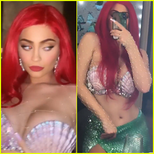 Kylie Jenner Transforms Into Ariel From 'The Little Mermaid' for Halloween!