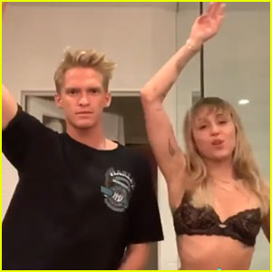 Miley Cyrus & Cody Simpson Dance To Ashnikko's 