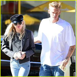 Miley Cyrus & Cody Simpson Don Denim While Grabbing Lunch