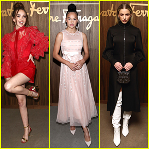 Ruby Jay & Sofia Wylie Are Hollywood Rising Stars at Elle & Ferragamo's Weekend Bash
