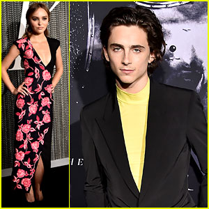 Timothee Chalamet Suits Up for 'The King' NYC Premiere with Lily-Rose Depp!