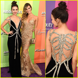 Victoria Justice & Madison Grace Were The Glammest Sisters at amfAR's Los Angeles Gala