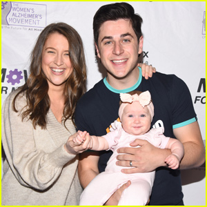David Henrie Brings Baby Pia to Move For Minds Event!