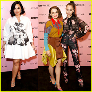 Demi Lovato, Joey King, & Sofia Carson Get Inspired at Teen Vogue Summit 2019