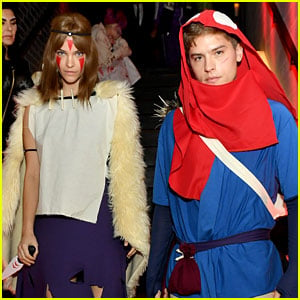 Dylan Sprouse & Barbara Palvin Had Such a Cool Couple's Costume for Halloween!