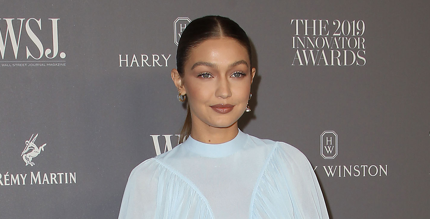 Gigi Hadid Looks Pretty in Blue for WSJ. Innovators Awards 2019 | Gigi