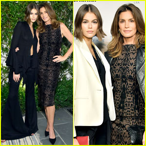 Kaia Gerber Supports an Important Cause with Mom Cindy Crawford