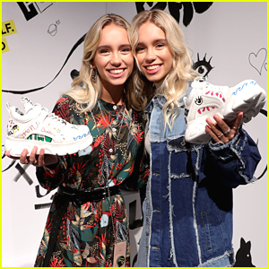 Lisa & Lena Celebrate Their New Shoe Collection & Be Yourself #NotLiked Campaign