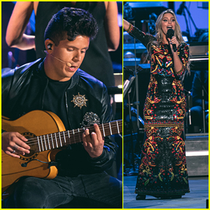 Rudy Mancuso & Lele Pons Perform at the 'Coco' Concert Experience at Hollywood Bowl