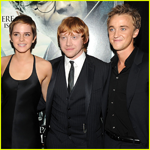 Tom Felton Calls Emma Watson a ‘Lovely Young Lady’ Before Rupert Grint ...