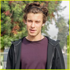 Shawn Mendes Wears a Sporty Look for His Day Out