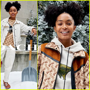 Yara Shahidi Brings Her Whole Family to the Holiday Party for Coach's New Campaign! (Video)
