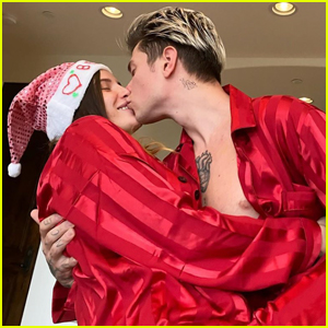 Bella Thorne & Benjamin Mascolo Spend Christmas Under the Mistletoe!