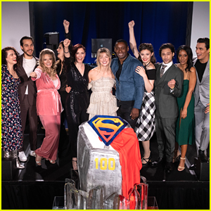 Melissa Benoist & 'Supergirl' Cast Hit 100 Episode Milestone!