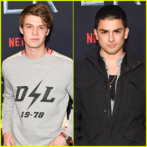 Colin Ford & Diego Tinoco Show Support For New Netflix Show 'The Witcher'