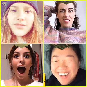 Annie LeBlanc, Kenzie Ziegler, Madisyn Shipman & More Have The Most Hilarious Reactions To The Disney Filter on Instagram