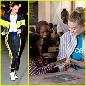 Gigi Hadid Returns To NYC After A 'Powerful' Trip To Senegal with UNICEF