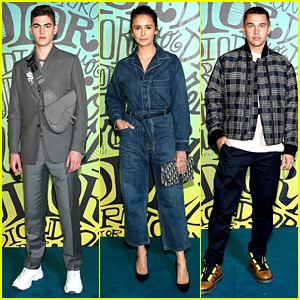 Hero Fiennes-Tiffin, Nina Dobrev & More Head To Miami For Dior Fashion Show