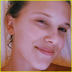 In Her Latest Bare Face Selfie, Millie Bobby Brown Is Normalising Acne And  Posting Makeup-Free Pictures Of It Too