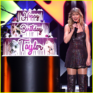 Taylor Swift Gets Birthday Cake With Her Cats On It During Jingle Ball 2019 in NYC!