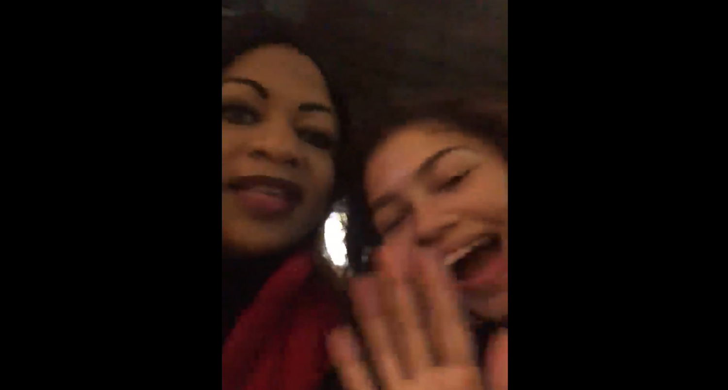 This Moment Between Zendaya & a Fan’s Mom Is So Funny! | Zendaya | Just