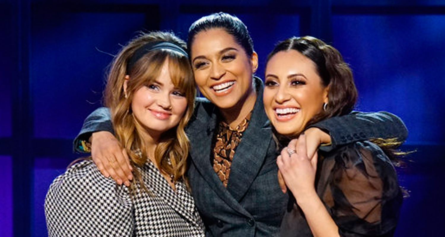 Debby Ryan And Francia Raisa Show Lilly Singh How They Would Enter On ‘the Bachelor Debby Ryan 