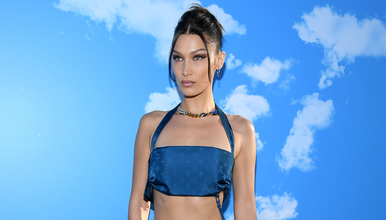 Low Rider In Louis Vuitton, Bella Hadid Revisits The 2000s With