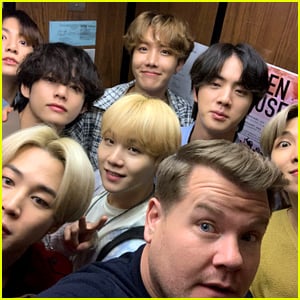 James Corden Hands Out Cupcakes to BTS Army Outside of His Show