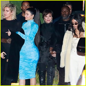 Kylie Jenner Joins Her Famous Family for Sushi Dinner in Malibu