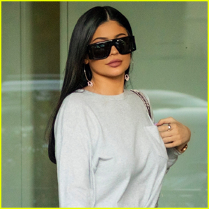 Kylie Jenner Rocks Oversized Sunglasses During Afternoon Outing
