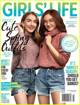 Anna Cathcart & Lauren Orlando Are An Iconic Duo on 'Girls' Life' Double Cover