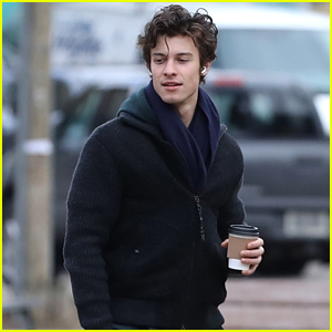 Shawn Mendes Spends Some Solo Time at a Cafe in Toronto