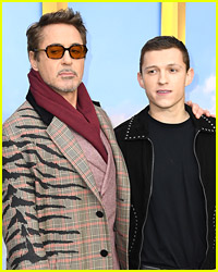 Are Tom Holland & Robert Downey Jr Starring In a 'Back To The Future' Remake?
