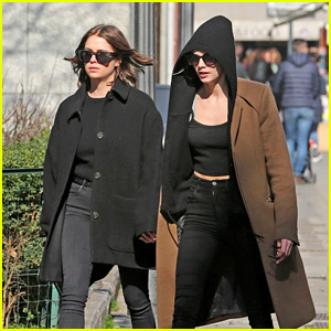 Cara Delevingne Goes Shopping with Ashley Benson in Milan