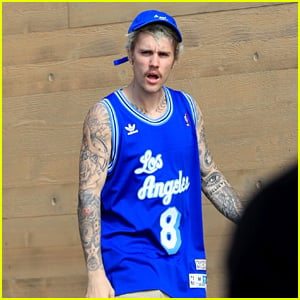 Justin Bieber Honors Kobe Bryant While Out to Lunch With Wife Hailey