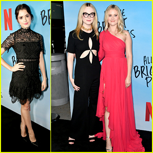 Laura Marano Joins Elle Fanning & Virginia Gardner at 'All The Bright Places' Premiere