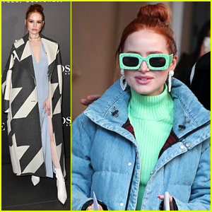 Madelaine Petsch Steps Out For Boss & Vogue Italia Party After Travis Mills Split