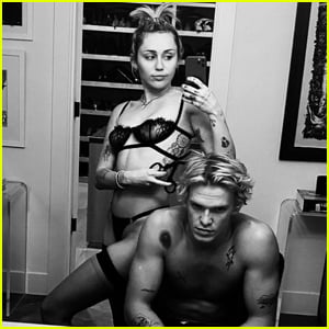 Miley Cyrus Shares Steamy Photos During Date Night with Cody Simpson!