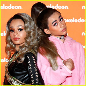 Nathan Janak Gabrielle Nevaeh Green Dress Up As Ariana Grande Beyonce For Nickelodeon Event Gabrielle Nevaeh Green Nathan Janak Nickelodeon Trevor Noah Young Dylan Just Jared Jr