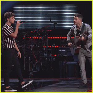 Nick Jonas Performs Ed Sheeran 'Perfect' Duet With 'The Voice' Contestant Tate Brusa