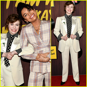 Sophia Lillis Premieres Her New Netflix Show 'I Am Not Okay With This' in LA