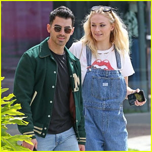 Joe Jonas Joins Pregnant Sophie Turner on a Friday Smoothie Run