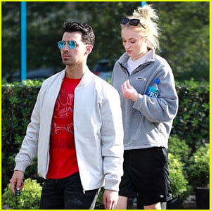 Joe Jonas Joins Wife Sophie Turner for Casual Thursday Outing