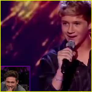 Niall Horan Watches One Direction's First 'X Factor' Performance! (Video)