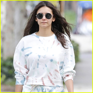 Nina Dobrev Gets Some Fresh Air With A Run & Dog Walk in LA