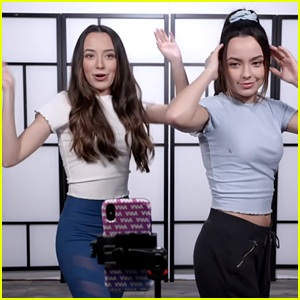 The Merrell Twins Try Learning Popular TikTok Dances In New Video | Merrell  Twins, Vanessa Merrell, Veronica Merrell | Just Jared Jr.