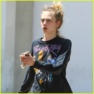 Cara Delevingne Runs a Few Errands During Solo Outing