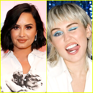 Demi Lovato Honors Pal Miley Cyrus With Webby Award For 'Bright Minded' - See Her Speech!