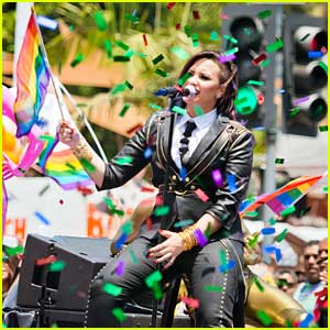 Demi Lovato Teams With The Trevor Project For 'Pride Everywhere' Campaign