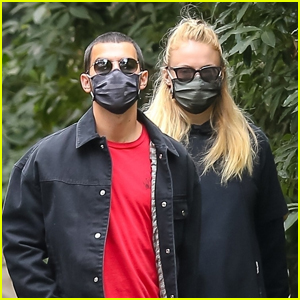 Sophie Turner & Joe Jonas Go for a Walk Amid Pandemic in LA